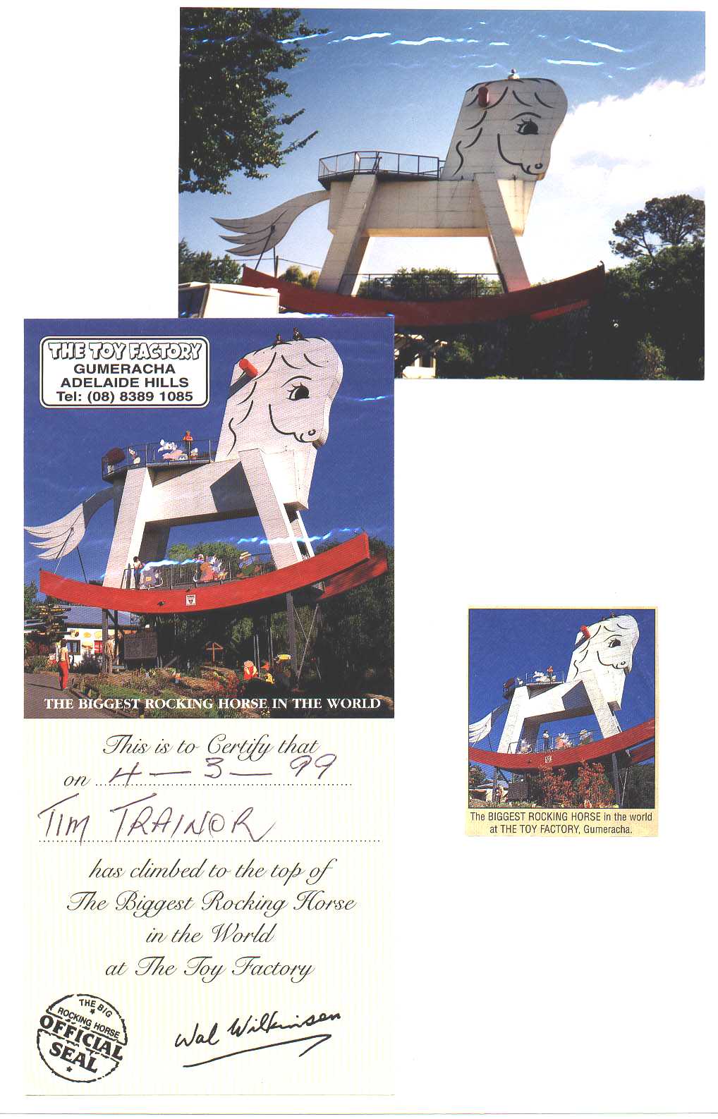 Big Rocking Horse Adelaide Hills Australia