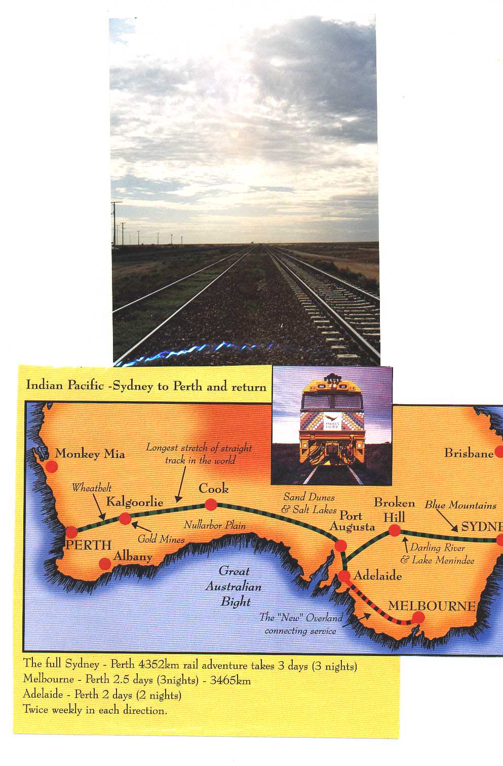Train to Perth Australia