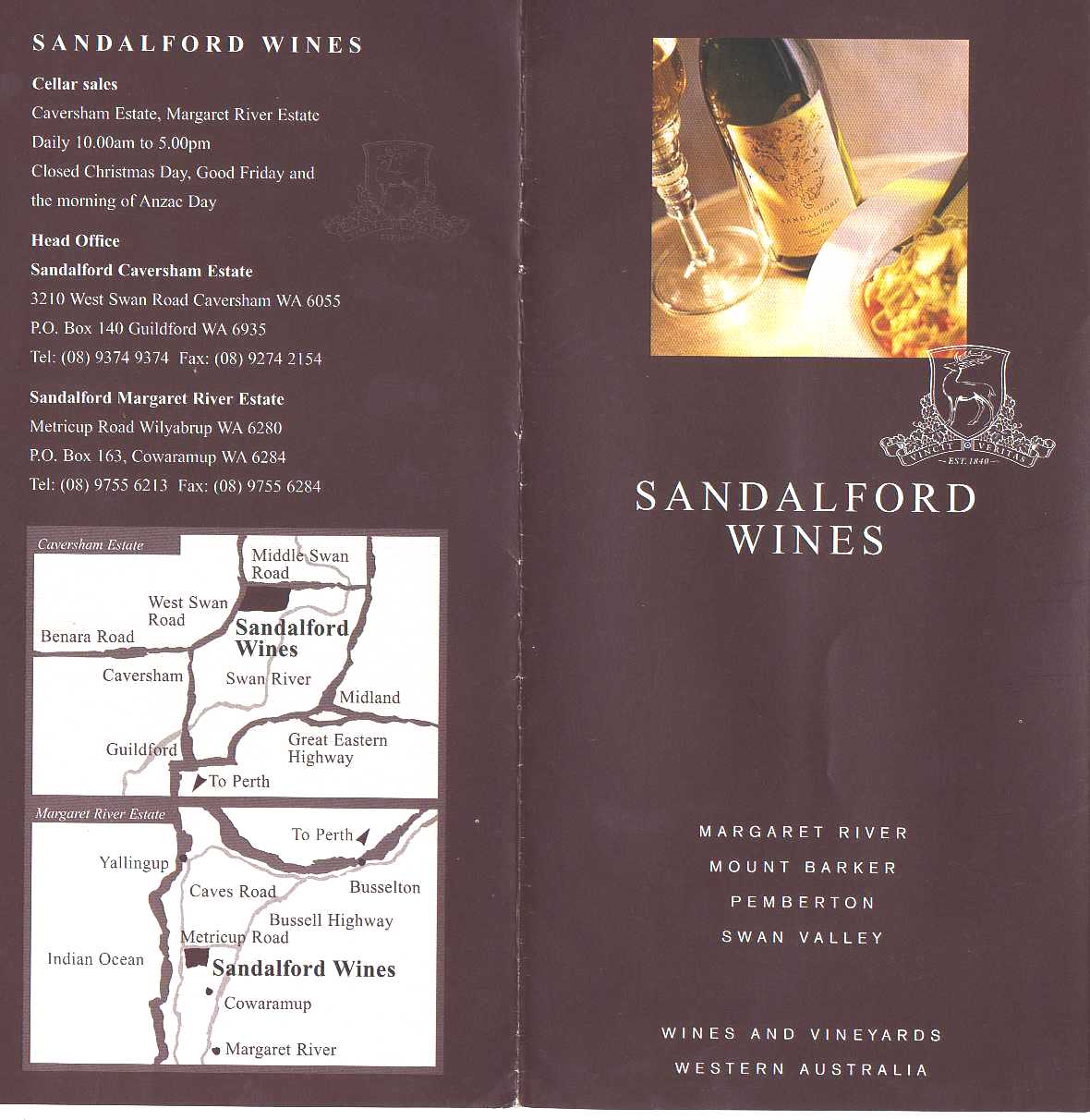 Sandalford Winery Western Australia