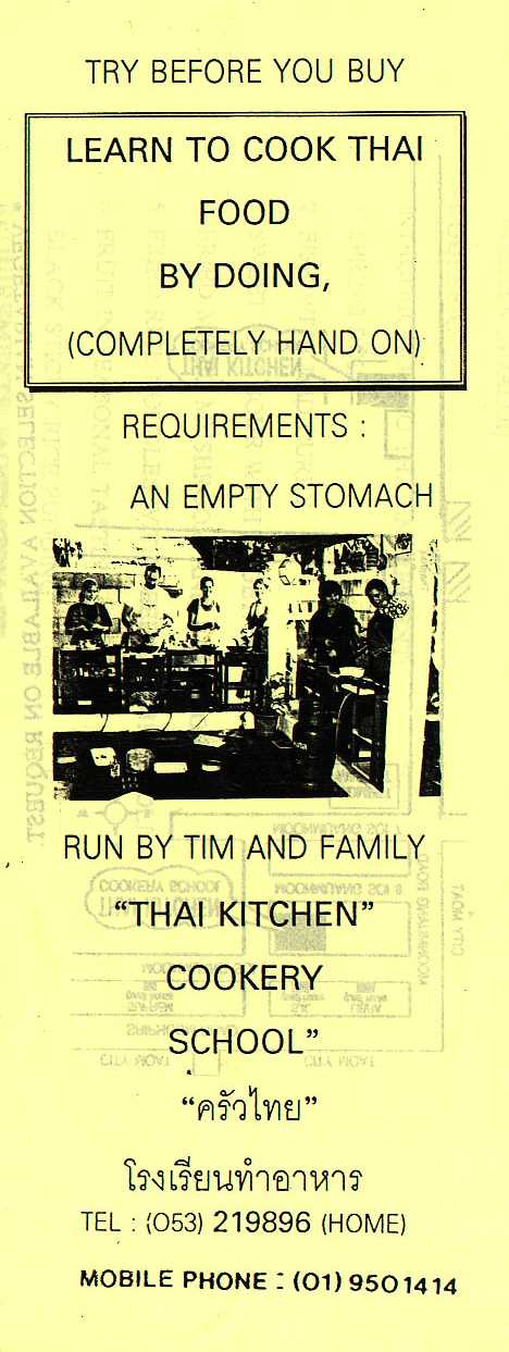 Thai Kitchen Cookery School Chiang Mai Thailand