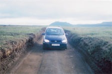 road to Dettifoss Falls