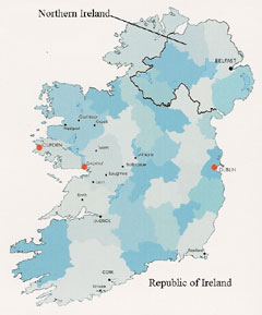 Ireland Map