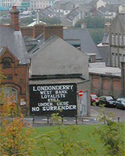 Mural in Londonderry