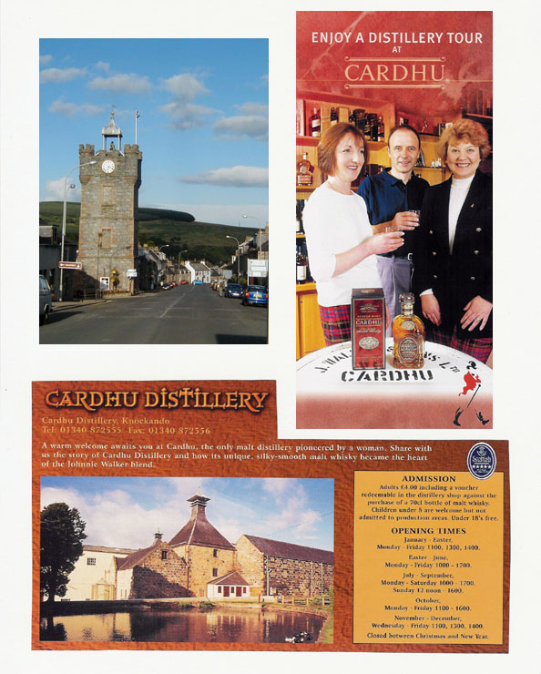 Cardhu Distillery and Dufftown