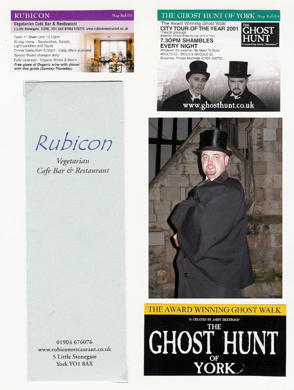 Ghost Hunt and Rubicon Restaurant