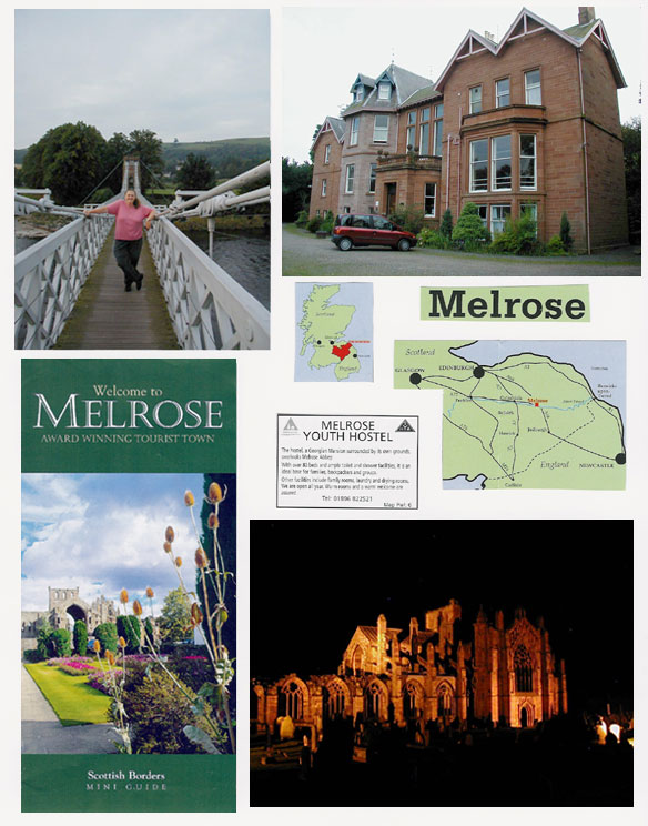 Melrose Youth Hostel and Abbey
