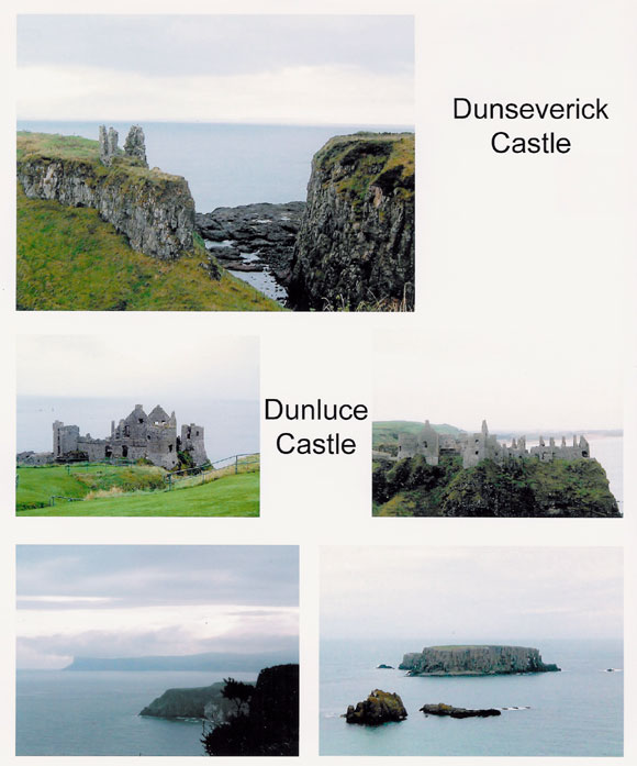 Dunseverick & Dunluce Castles