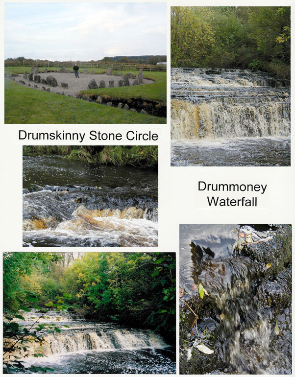 Drumskinny Stone Circle and Drummoney Waterfall