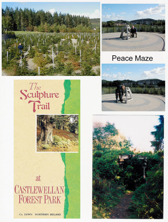Castlewellan Forest Park Peace Maze and Sculpture Trail