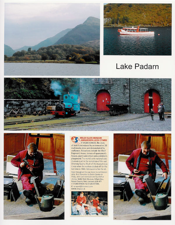 Welsh Slate Museum and Lake Padarn