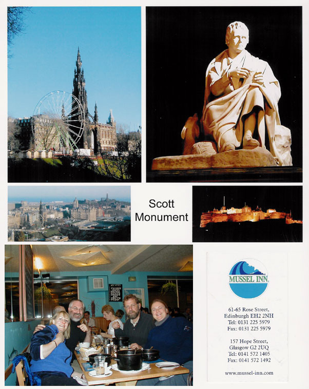 Edinburgh and Scott Monument
