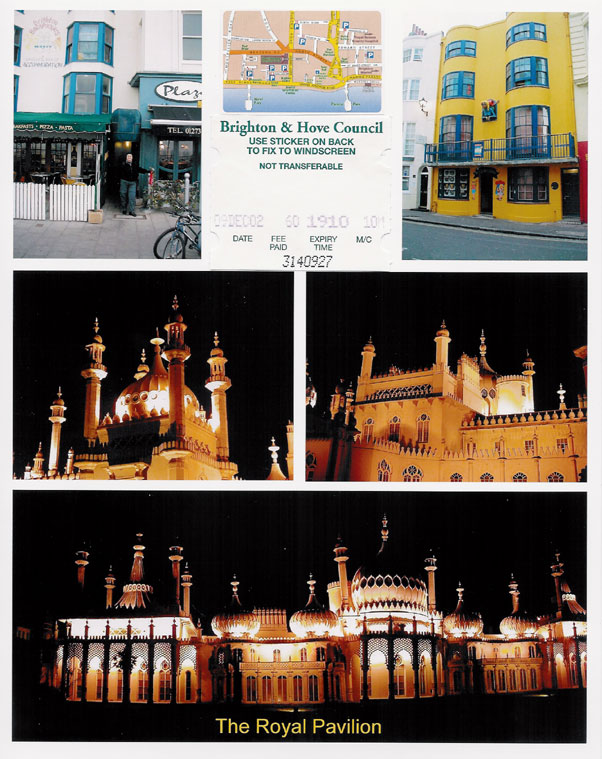 Brighton Backpackers and the Royal Pavilion