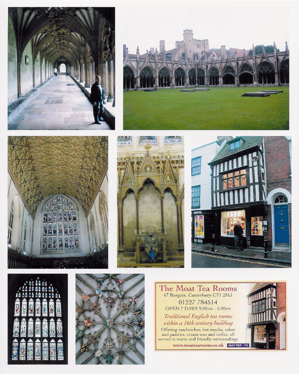 Canterbury Cathedral and Moat Tea Room