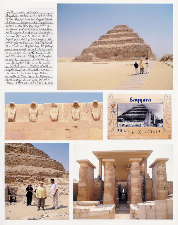 Saqqara and the Stepped Pyramid of Zoser