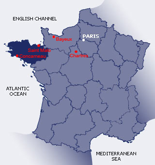 Map of France