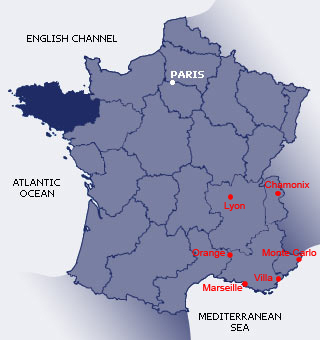 Map of France