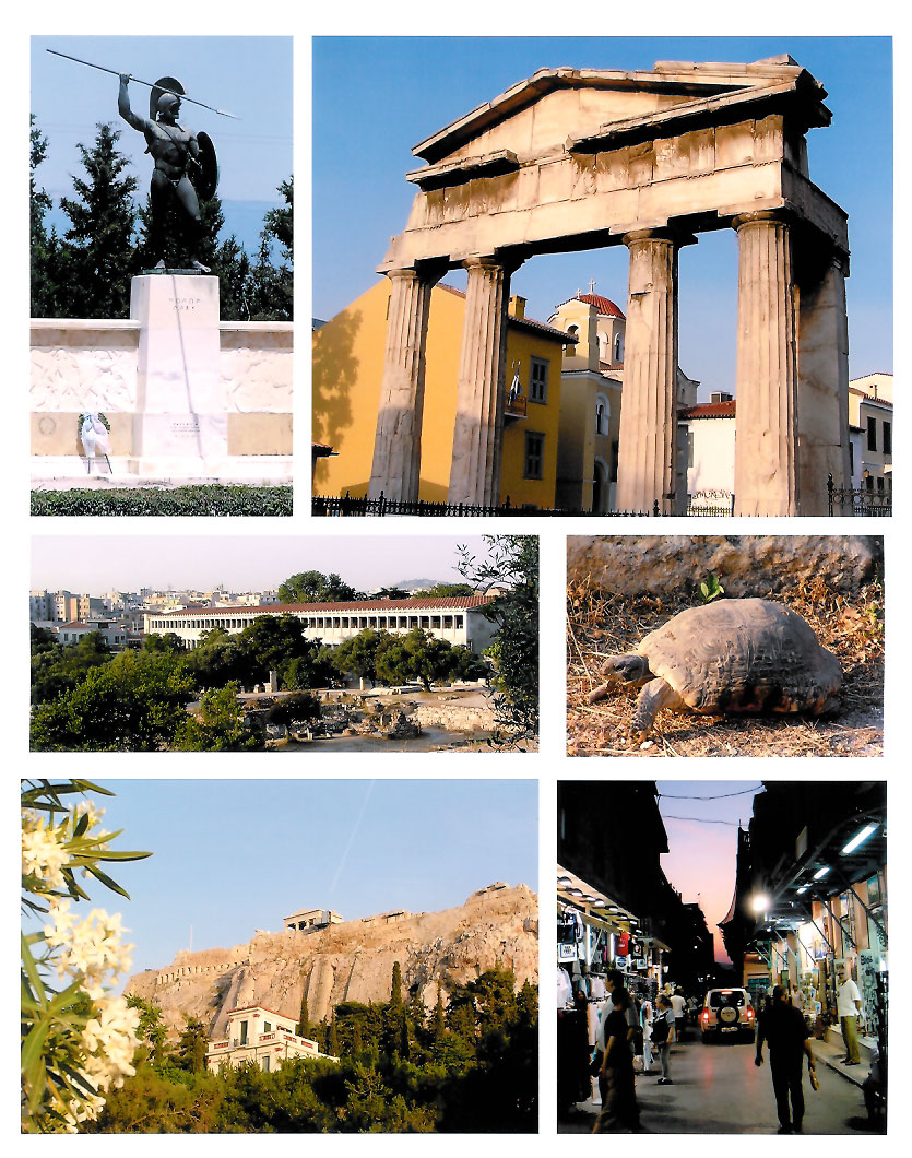 Leonidas Statue & Athens, Greece