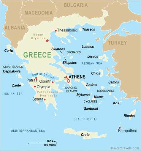 Greece Map