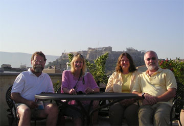 Roof of Jason Inn, Athens