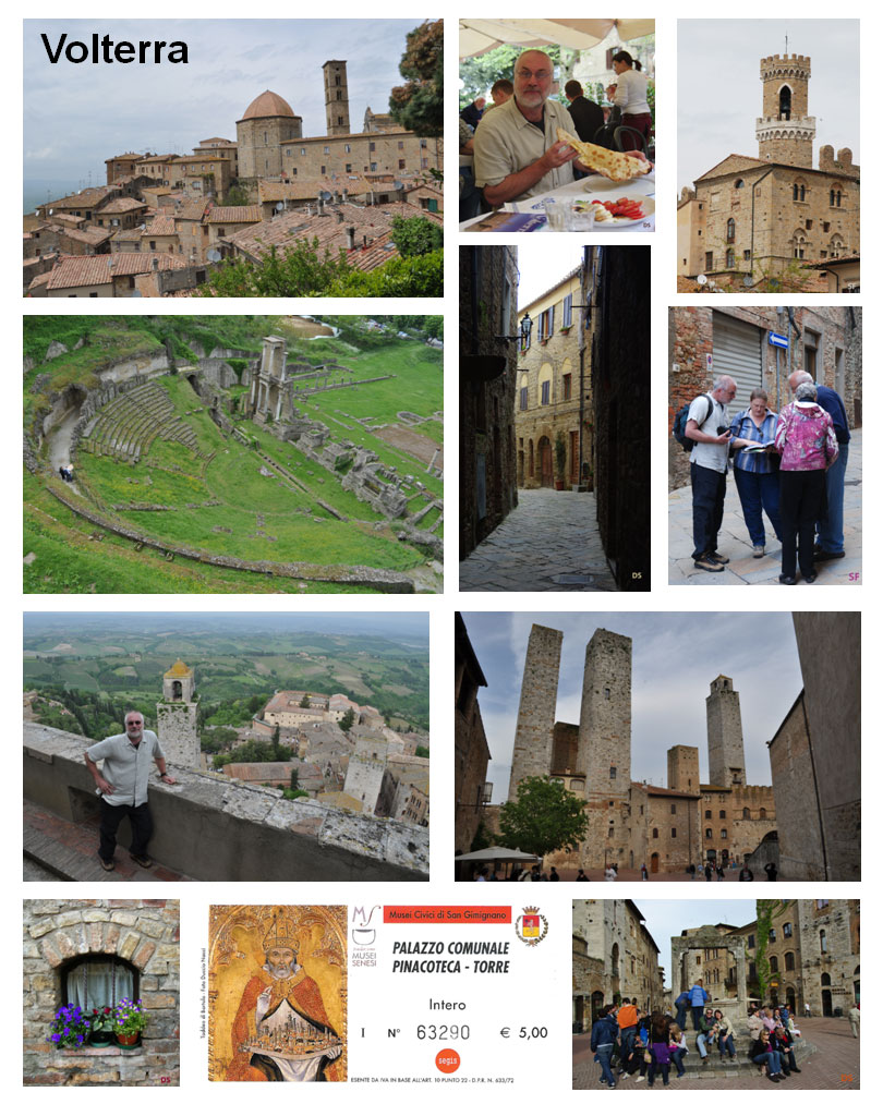 Volterra & San Gimignano, Italy