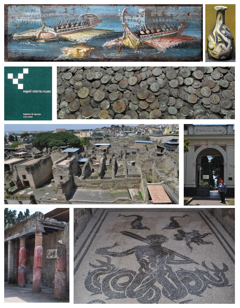 Naples Archeological Museum and Herculaneum, Italy