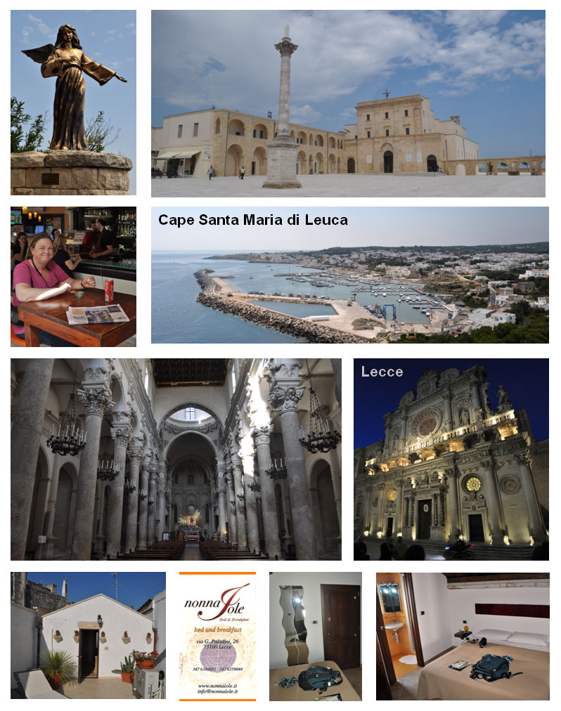 Cape Santa di Leuca and Lecce, Italy