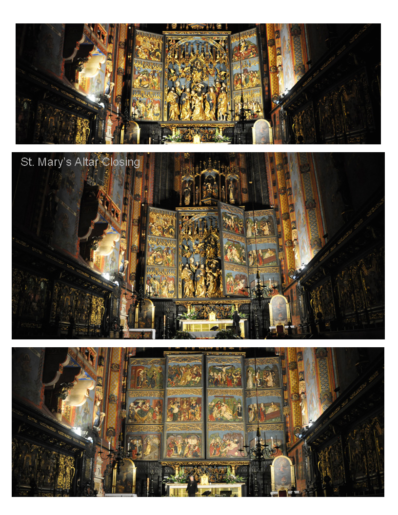 St. Mary's Altar Closing, Krakow