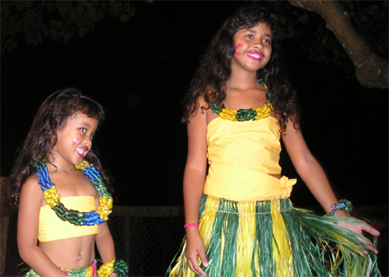 Tisa's granddaughters performing at umu