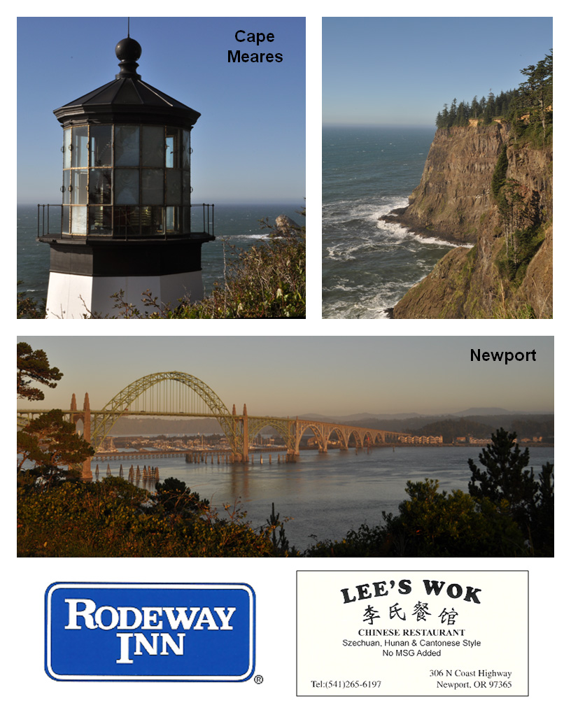 Oregon's Hwy 101 from Cape Meares to Newport