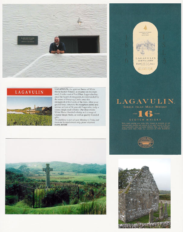 Lagavulin Distillery and Kildalton Chapel