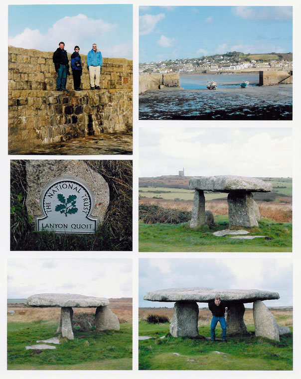 Saint Michael's Mount and Lanyon Quoit